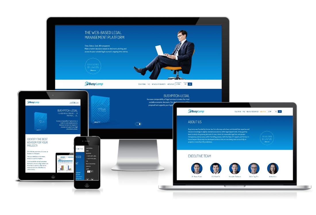 Busylamp-Legal Marketing-Website